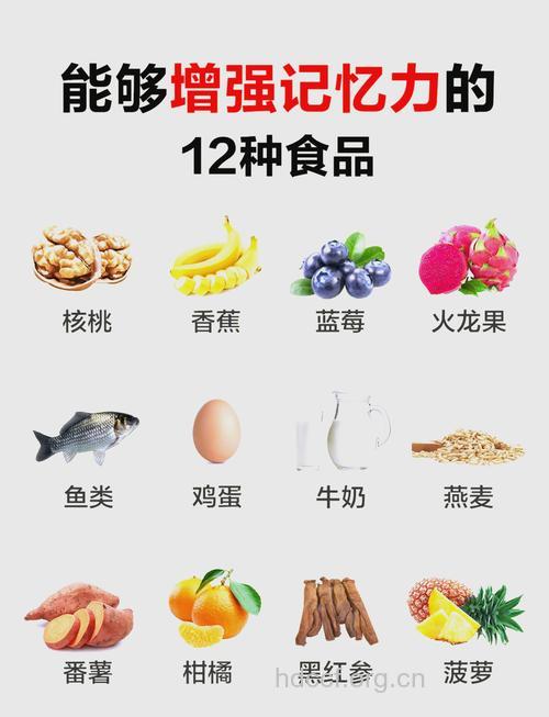 有助提高记忆力的7大食物