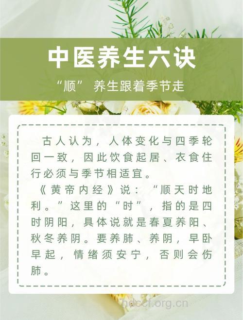 中医养生保健的关键