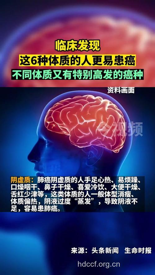 哪些体质的人容易得癌