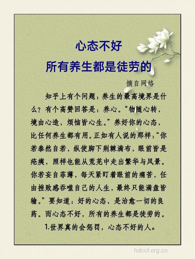 心慢守则 职场信奉“慢”养生