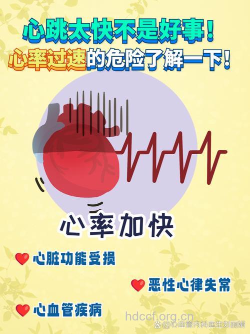 脉搏跳动太快并非好事情