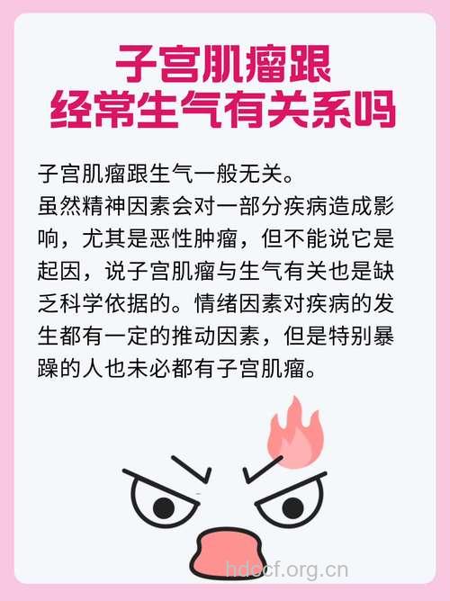 经期生气易患子宫肌瘤吗