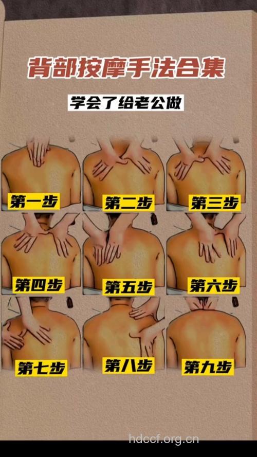 背部按摩手法教程分享 你学会了吗?