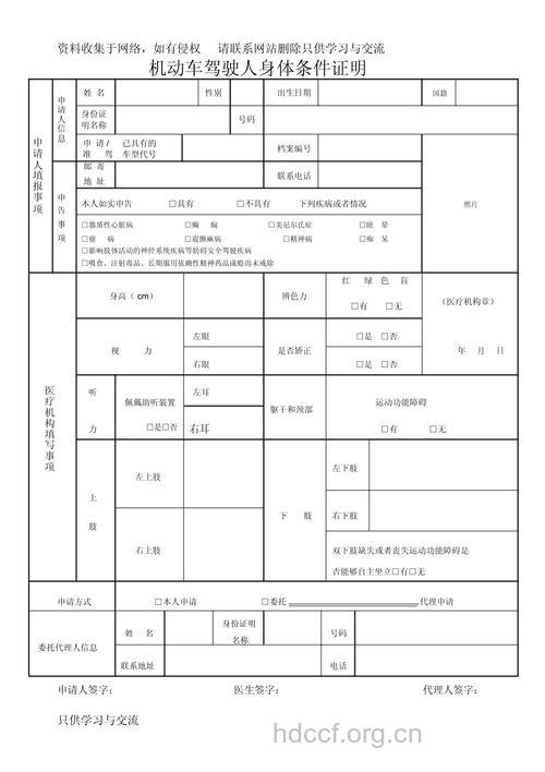 驾驶员体格标准有哪些