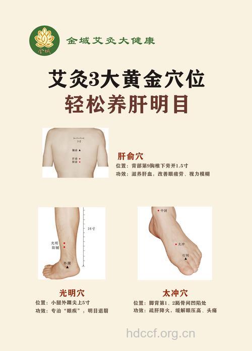 春季艾灸五个穴位 能养肝护阳