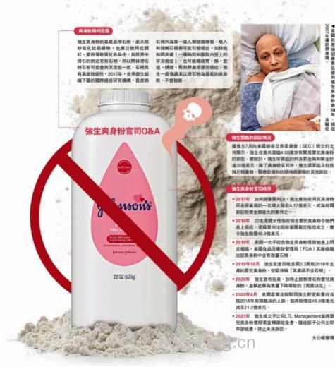 常用爽身粉会致卵巢癌吗