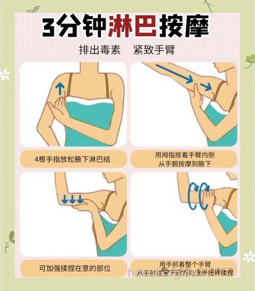 按摩淋巴有奇效 记住五种按摩方法