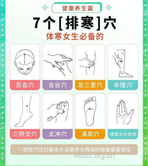 天一冷就手脚冰凉怎么办 试试按摩穴位