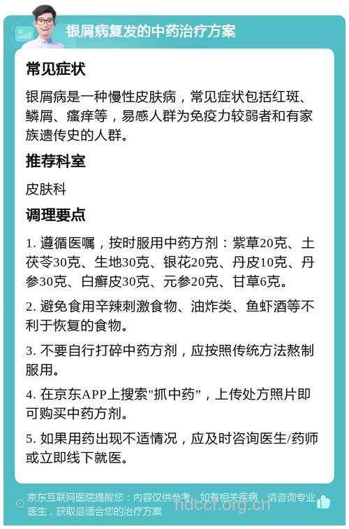 中药治疗牛皮癣要注意哪些问题？