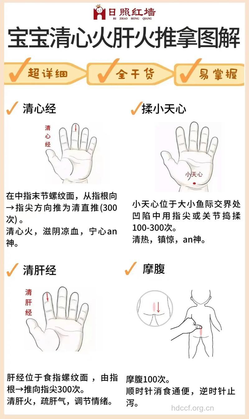 中医推拿治疗小儿肝血虚症