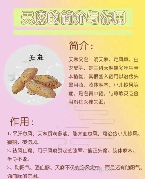 田麻的功效与作用