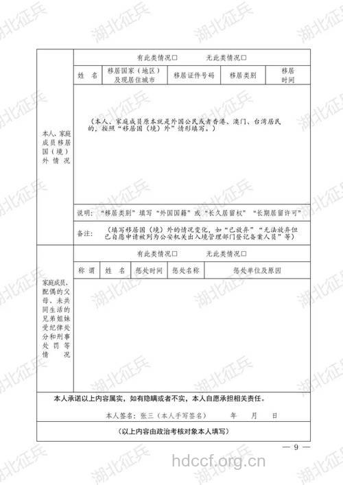 2009年江西征兵进入政审阶段