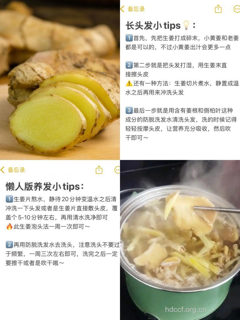 怎么用生姜治疗脱发才管用
