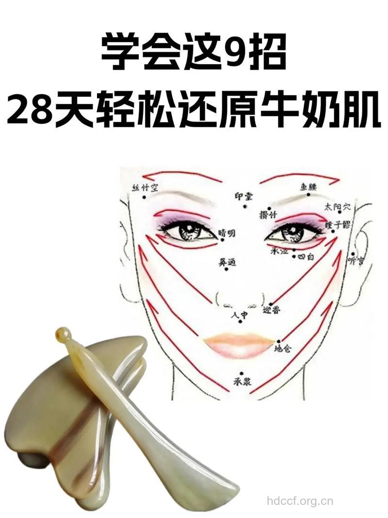 怎么运用刮痧治疗面部美容