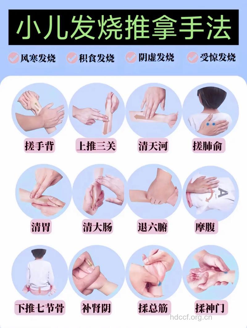 推拿如何治疗小儿发热