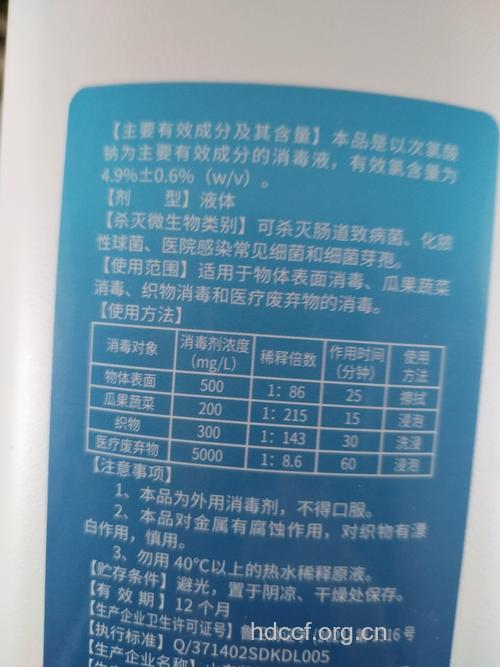 消毒药的功效与作用