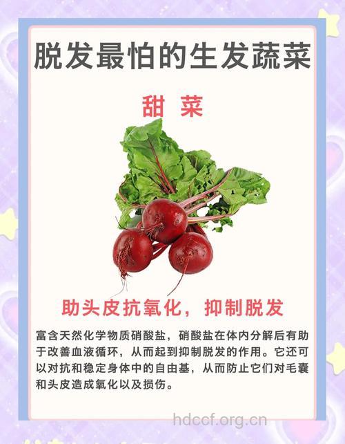 这些蔬菜让你不脱发