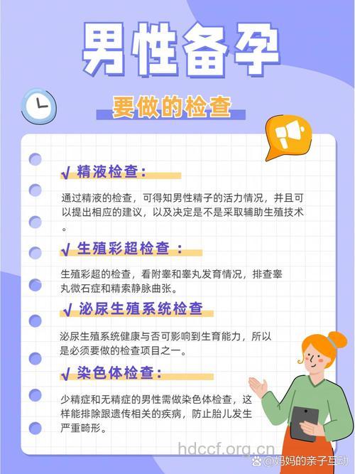 备孕男性要做什么检查