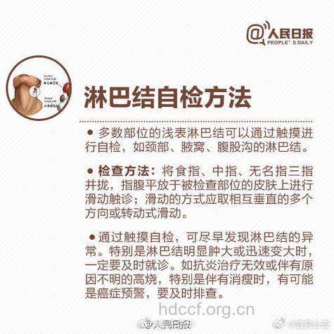 预防癌症7个部位的自我检查