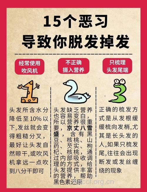 15个不良生活习惯伤害头发