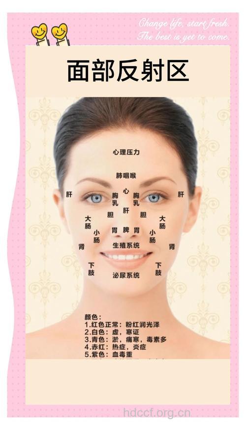 面部最能反应健康状况的10个部位
