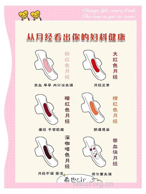 通过月经判断身体健康状况