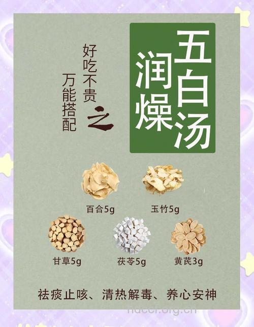 5款中医药膳 还你亮白肌肤