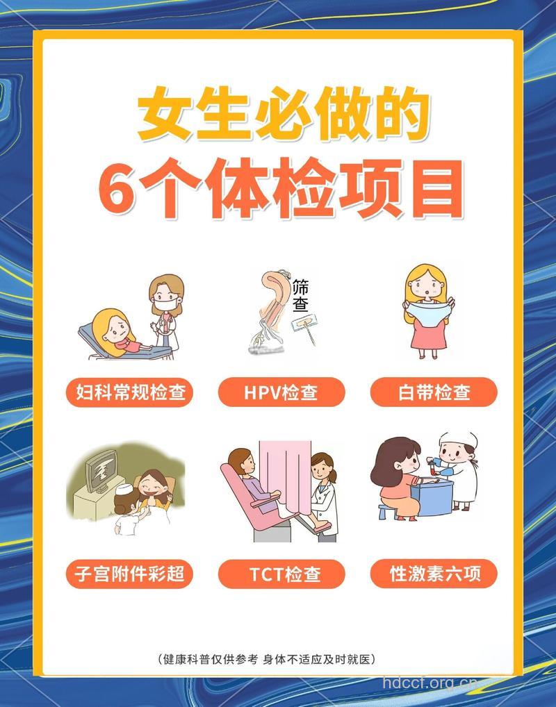 女人一生必做的6项检查