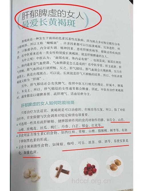 怎么食疗祛除黄褐斑