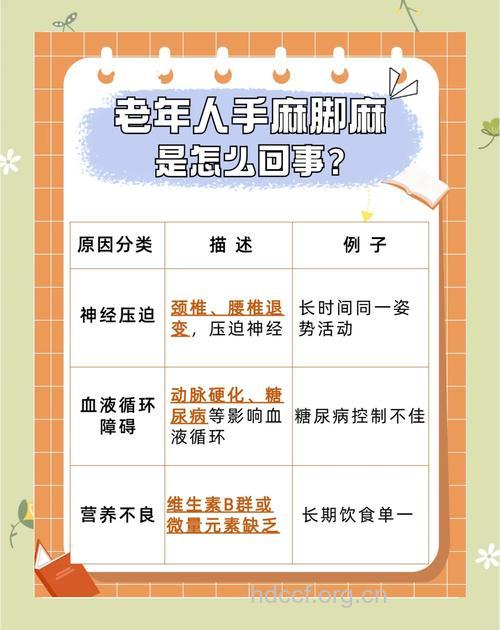 老年人手脚发麻怎么办？