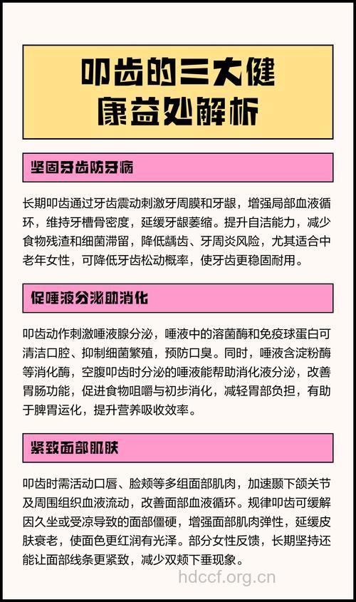 老人晨起叩齿益处大