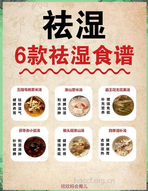 怎么去除体内湿气 推荐6款食疗方