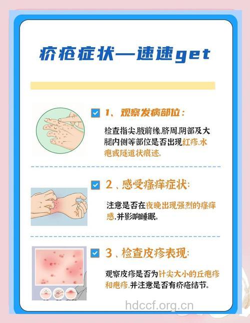 疥疮的症状以及传播途径