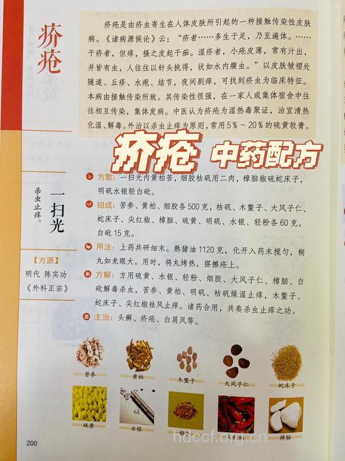 中医治疗疥疮的民间小偏方