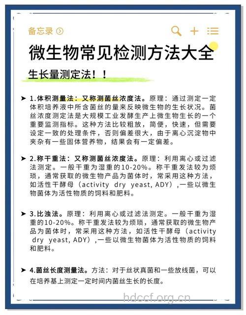 微生物学检查有什么作用