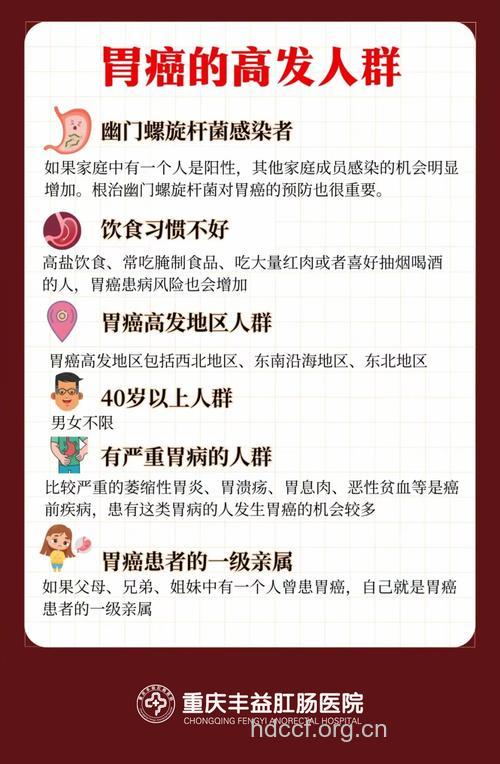 胃癌钟爱哪些人群