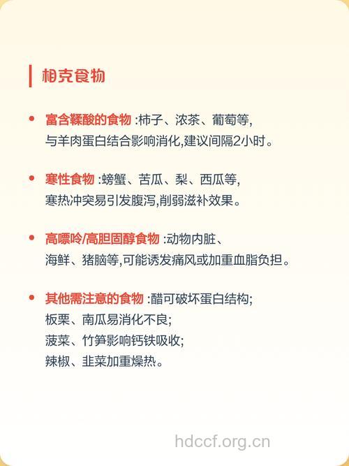 秋冬吃羊肉 注意3个禁忌