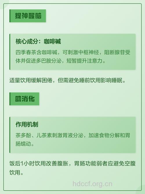 四季春的功效与作用