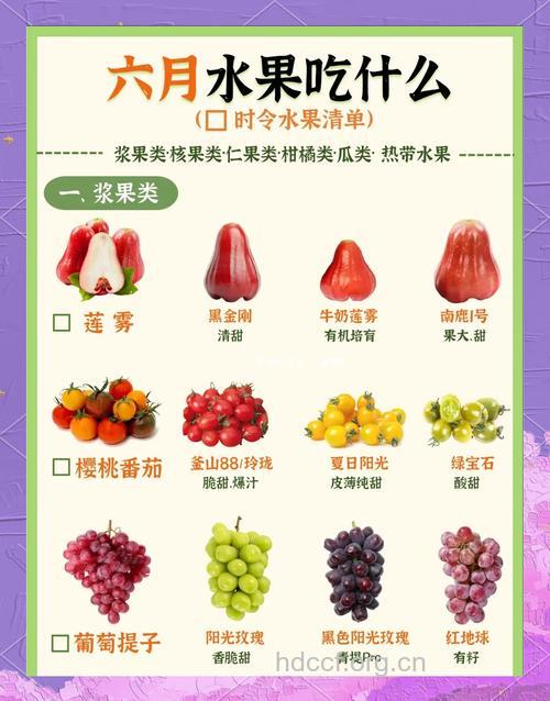 六月时令果蔬吃什么 推荐14种果蔬