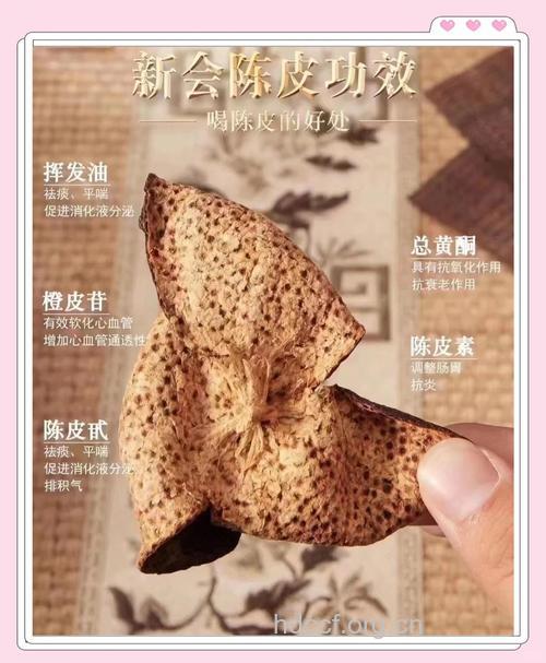 橘白的功效与作用