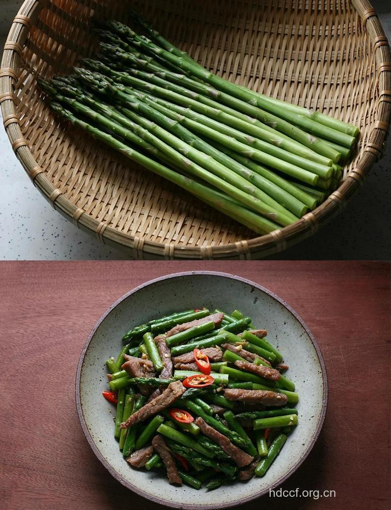 芦笋清热防口干 开春五种排毒食物要多吃