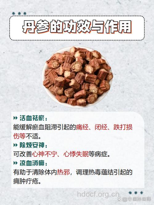 土丹参的功效与作用