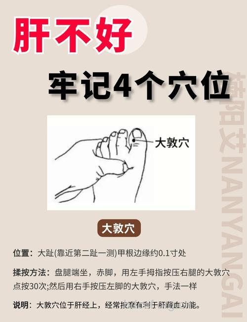 中医养肝护肝的穴位有哪些