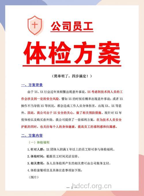 教你制定自己的体检方案