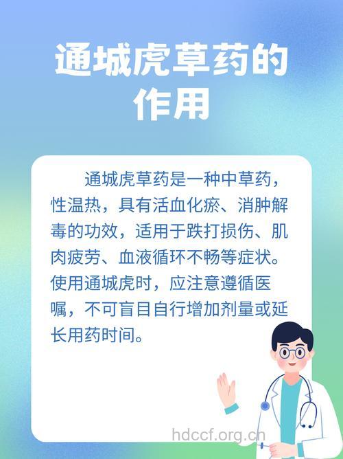 通城虎的功效与作用