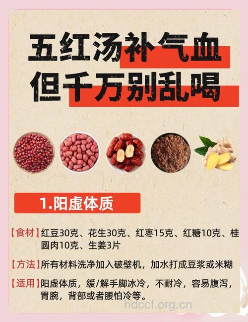 喝五红汤会上火吗 大量常喝引起火气