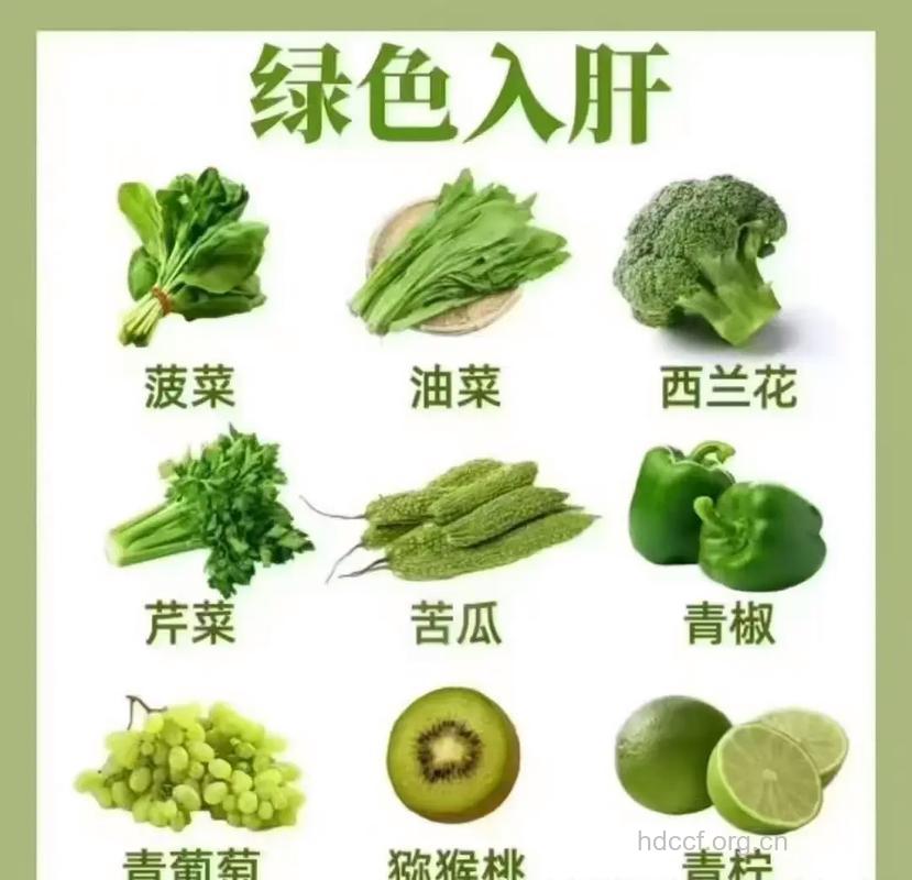 10种蔬菜有助养肝护肝