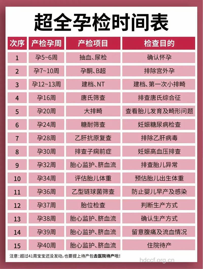 生二胎要做哪些体检