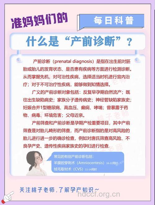 关注怀孕期的产前诊断!