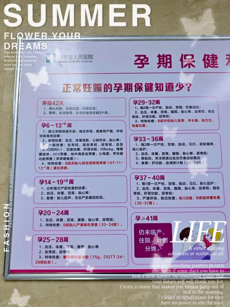 孕妇产前检查的重要补充